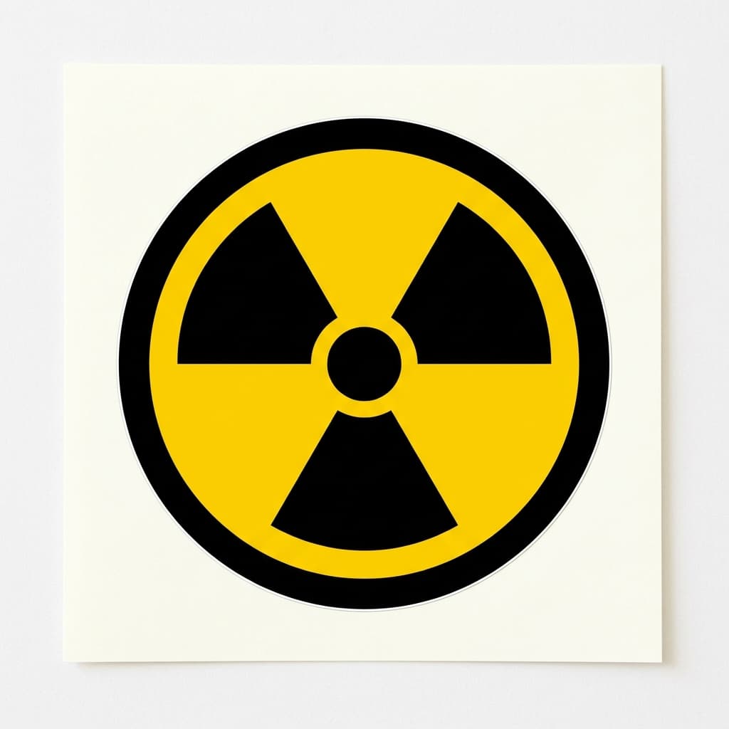 Radioactive Sticker
