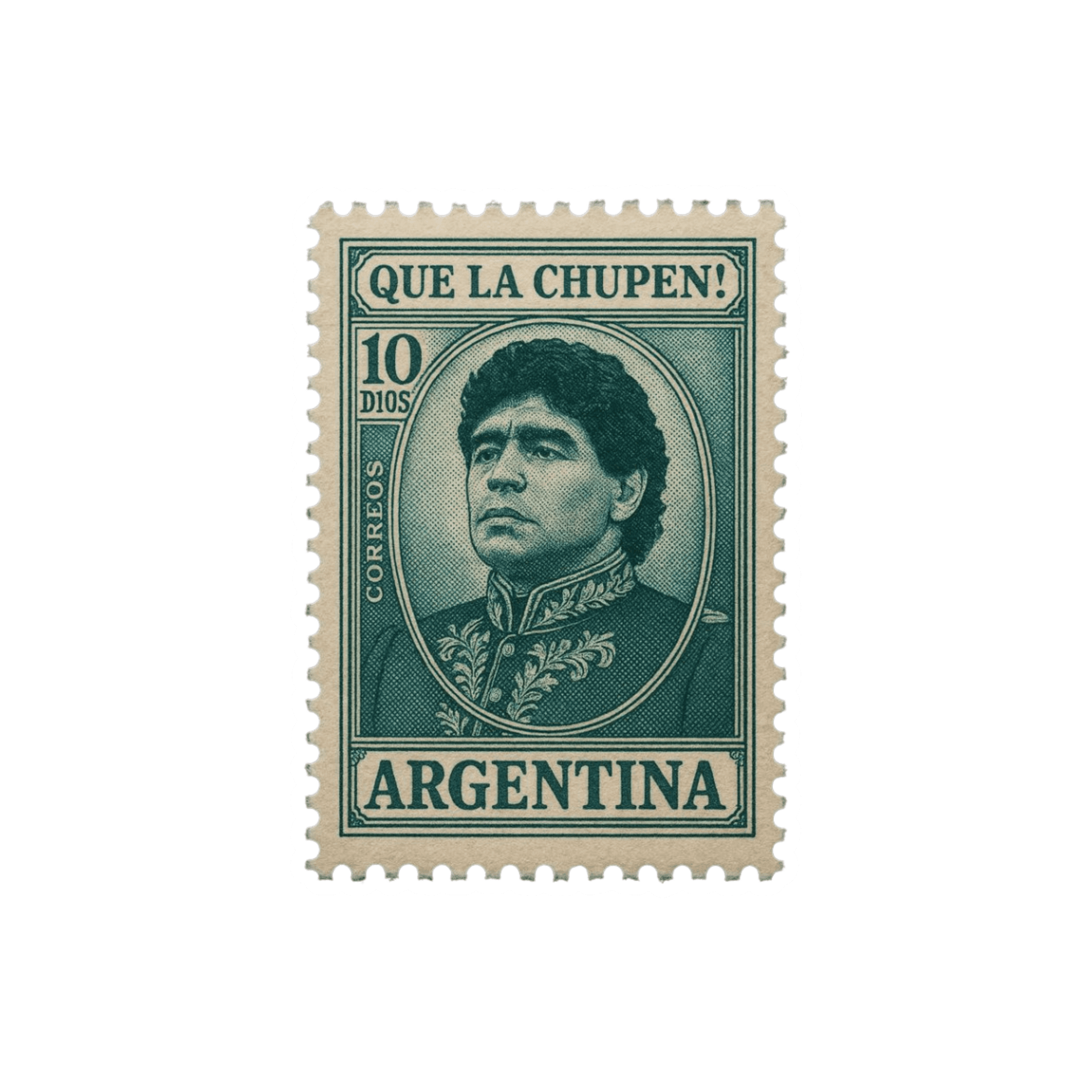 Diego Stamp Sticker