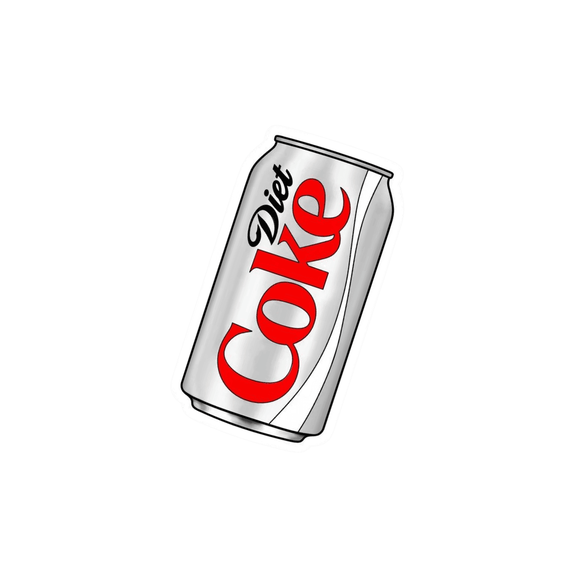 Diet Coke Sticker
